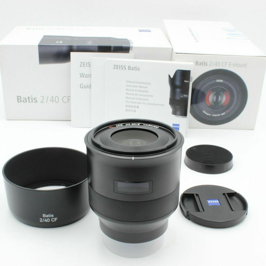 ZEISS(カールツァイス)の新品同様  Zeiss Batis 40mm f2 CF Eマウント スマホ/家電/カメラのカメラ(レンズ(単焦点))の商品写真