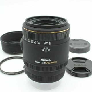 シグマ(SIGMA)の【極美品】 SIGMA 70mm f2.8 EX DG MACRO キヤノン(レンズ(単焦点))