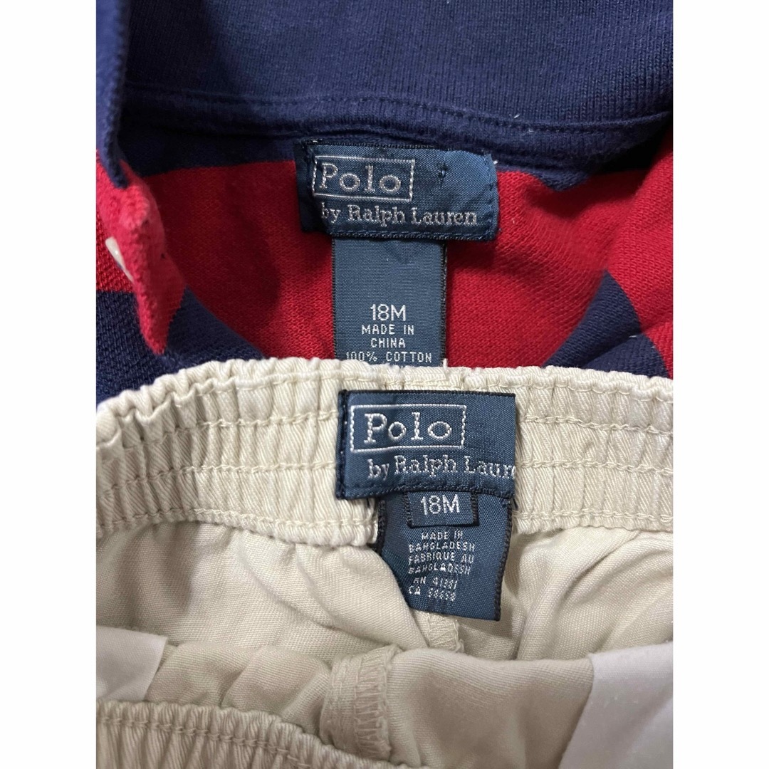 POLO RALPH LAUREN(ポロラルフローレン)の※美品※ ラルフローレン　2点セット キッズ/ベビー/マタニティのベビー服(~85cm)(ロンパース)の商品写真