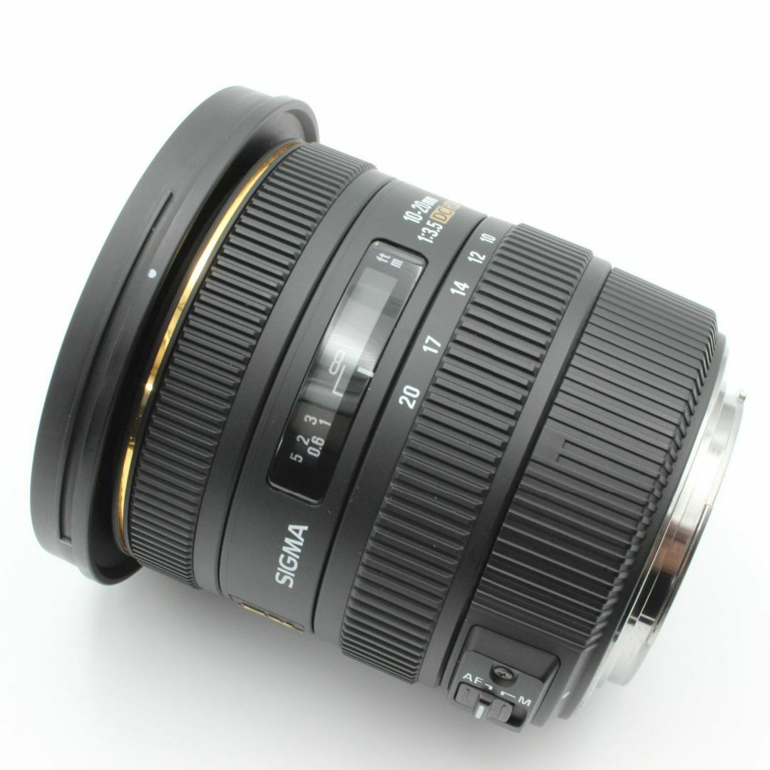 SIGMA(シグマ)の【極美品】 SIGMA 10-20mm f3.5 EX DC HSM キヤノン スマホ/家電/カメラのカメラ(レンズ(ズーム))の商品写真