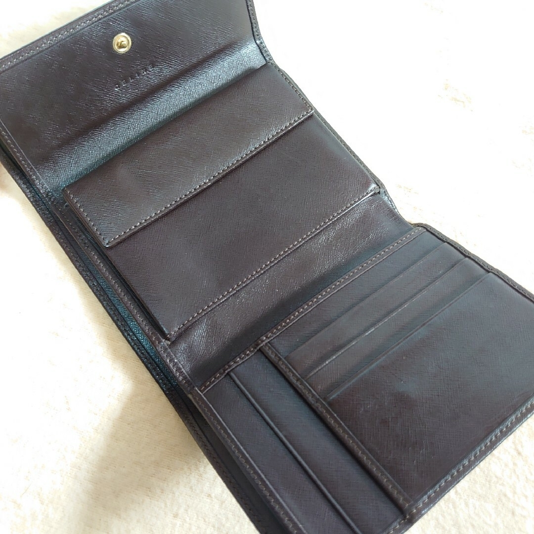 CELINE - 極美品 CELINE マカダム柄 希少カラー 二つ折り長財布 CELINE - 極美品 CELINE マカダム柄 希少カラー 二つ折り長財布