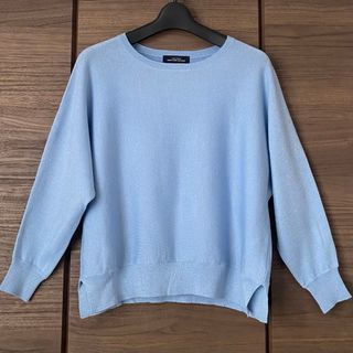 ユナイテッドアローズグリーンレーベルリラクシング(UNITED ARROWS green label relaxing)のグリーンレーベルリラクシング　ラメ入りドルマンスリーブニット(ニット/セーター)