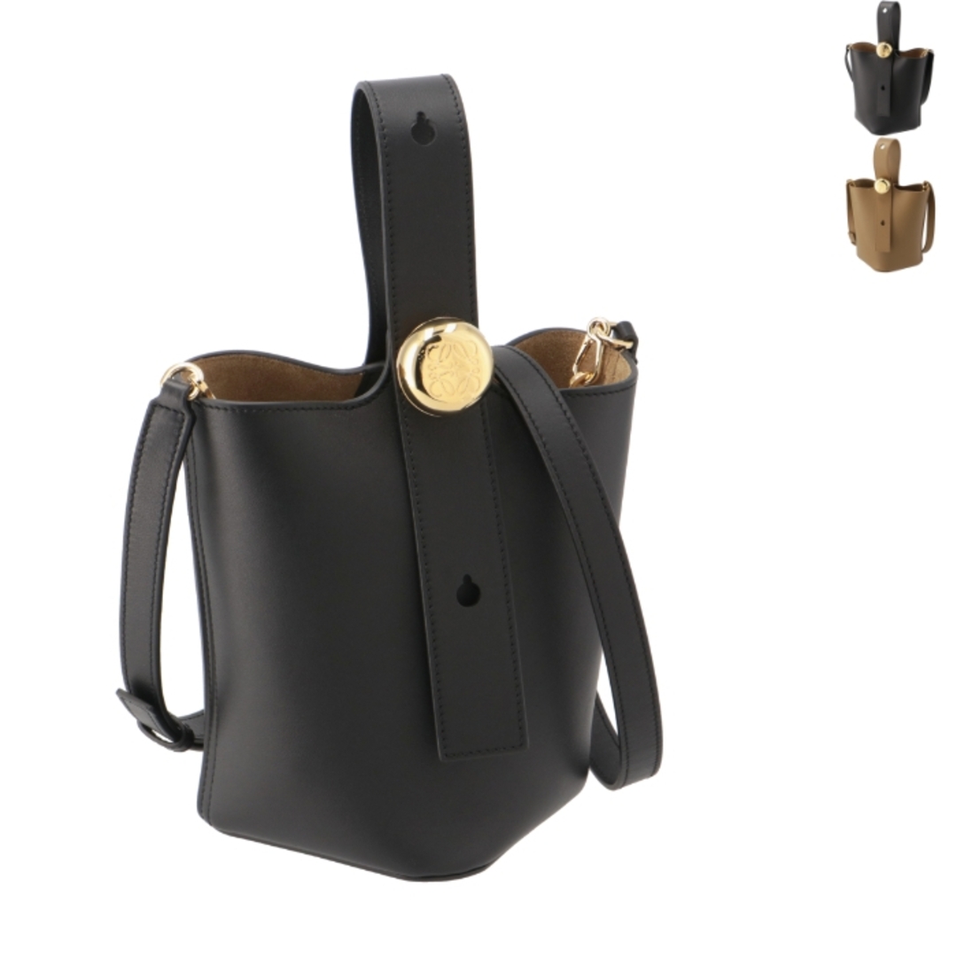 LOEWE - ロエベ LOEWE バケットバッグ ペブル ミニ ショルダー LOEWE - ロエベ LOEWE バケットバッグ ペブル ミニ ショルダー