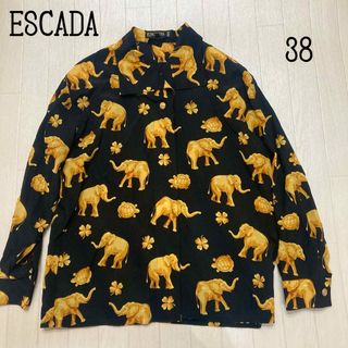 エスカーダ(ESCADA)のエスカーダ　ESCADA シルク　絹　シャツ　38(シャツ/ブラウス(長袖/七分))