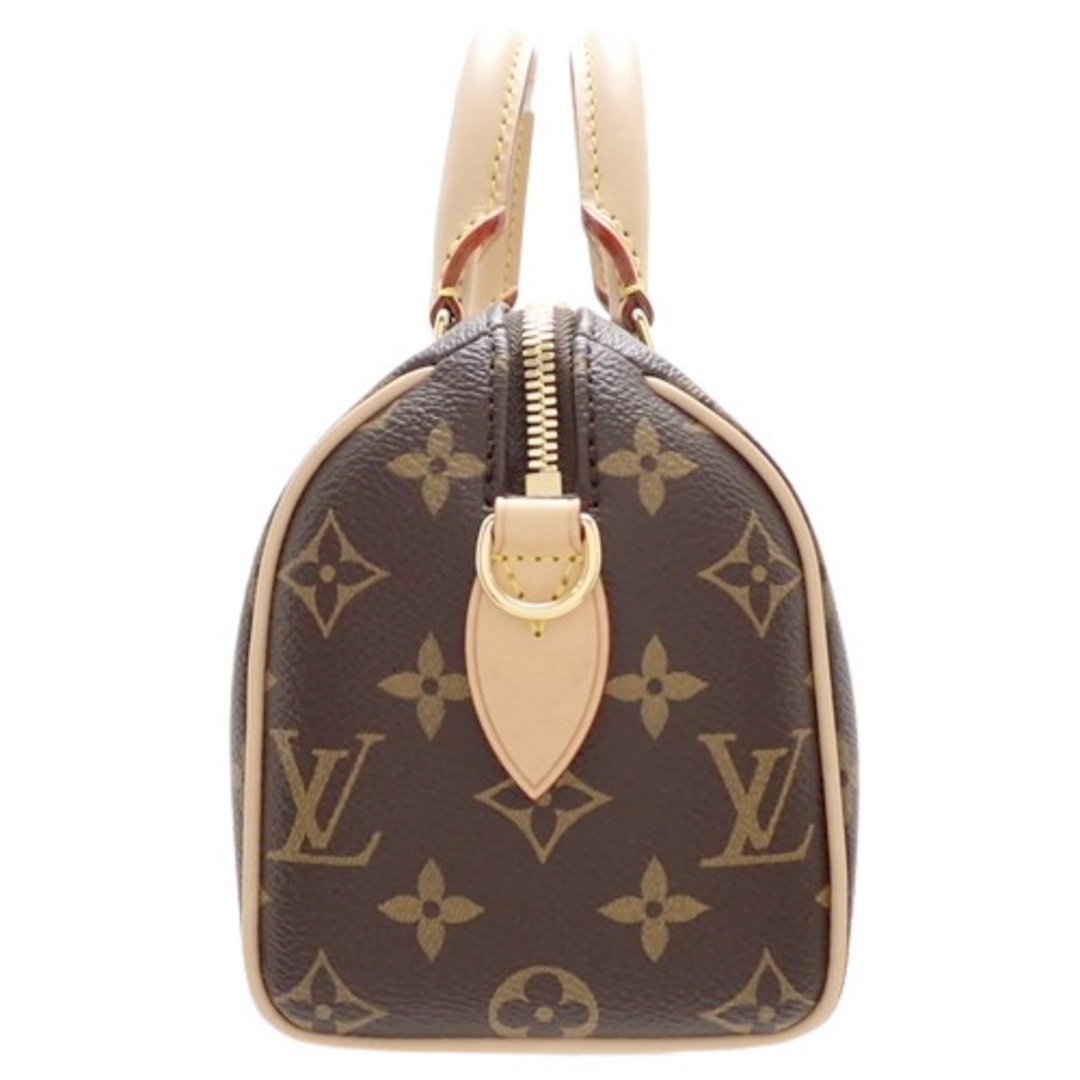 LOUIS VUITTON(ルイヴィトン)のLOUIS VUITTON(ルイ・ヴィトン) モノグラム スピーディ・バンドリエール 20 ハンドバッグ 2WAY ショルダーバッグ モノグラムキャンバス ブラウン茶 ベージュ ゴールド金具 M46222(2024年3月現在現行品) レディース 40601112684【中古】【アラモード】 レディースのバッグ(ハンドバッグ)の商品写真