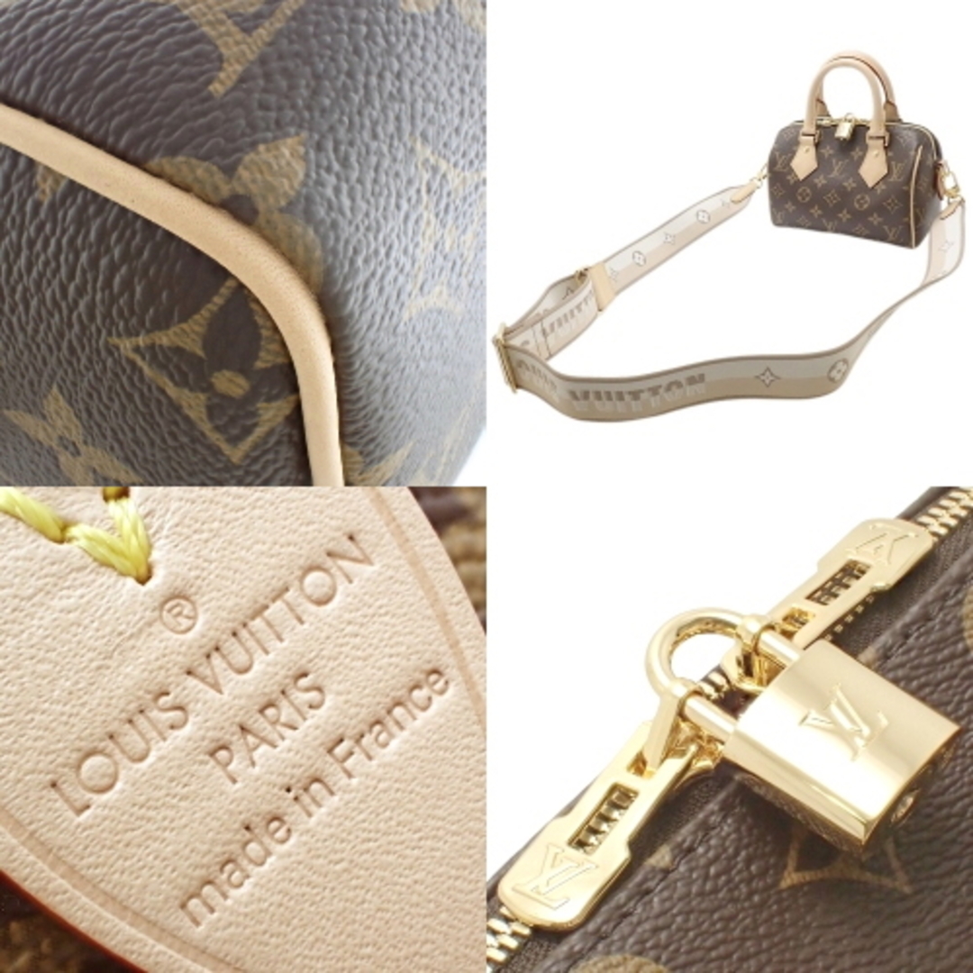 LOUIS VUITTON(ルイヴィトン)のLOUIS VUITTON(ルイ・ヴィトン) モノグラム スピーディ・バンドリエール 20 ハンドバッグ 2WAY ショルダーバッグ モノグラムキャンバス ブラウン茶 ベージュ ゴールド金具 M46222(2024年3月現在現行品) レディース 40601112684【中古】【アラモード】 レディースのバッグ(ハンドバッグ)の商品写真