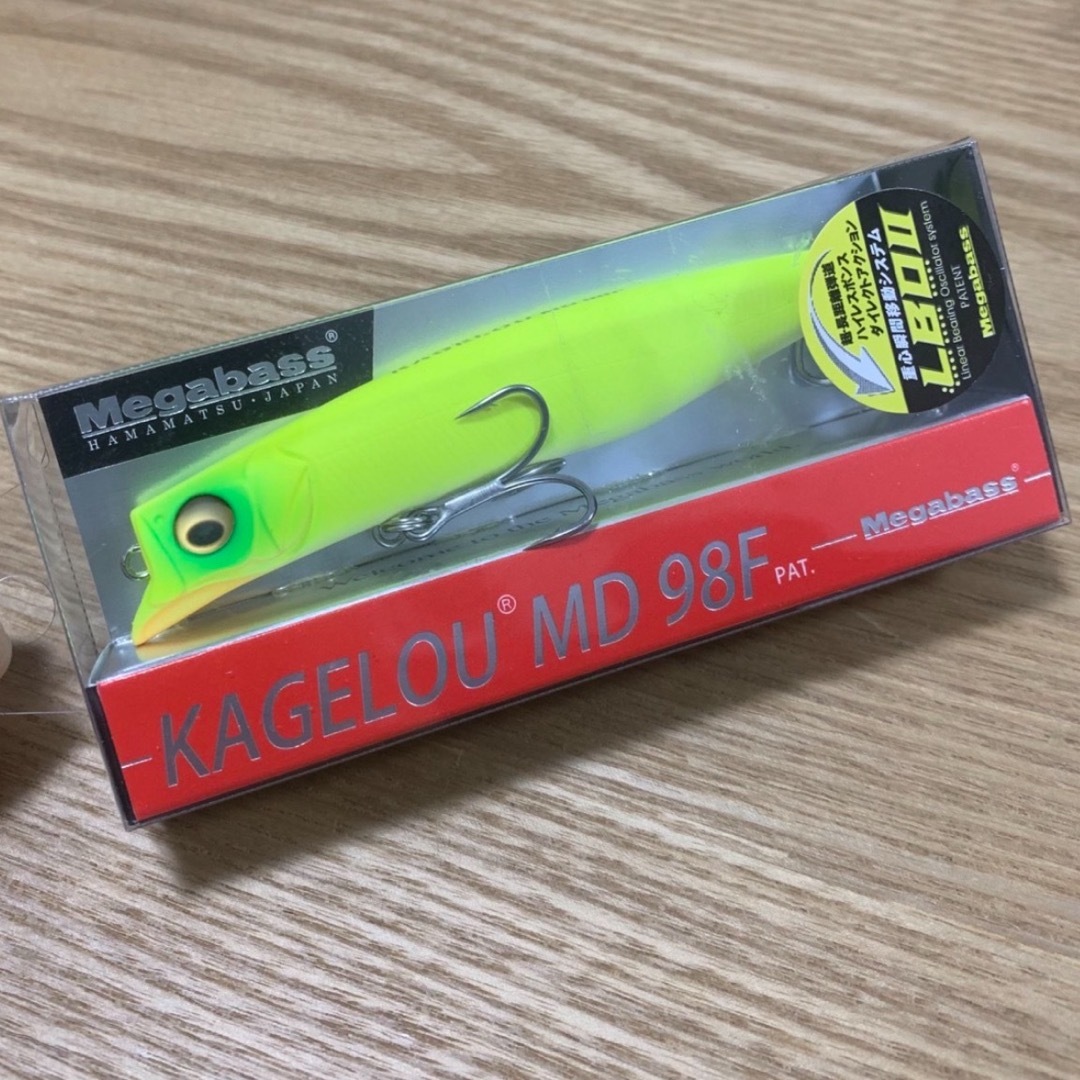 Megabass(メガバス)のメガバス　カゲロウ　MD98F どチャート スポーツ/アウトドアのフィッシング(ルアー用品)の商品写真