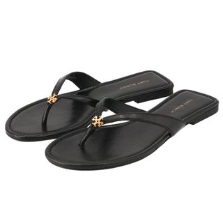 トリーバーチ(Tory Burch)のトリーバーチ TORY BURCH トングサンダル CLASSIC FLIP FLOP レザー フラットサンダル 2024年春夏新作 149657 0074 006(サンダル)