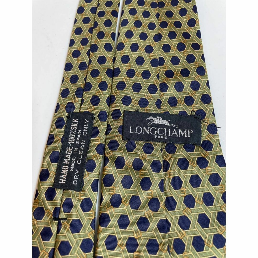 LONGCHAMP(ロンシャン)のLONGCHAMP｜ロンシャン【総柄】 USED オールド ネクタイ 古着 メンズのファッション小物(ネクタイ)の商品写真