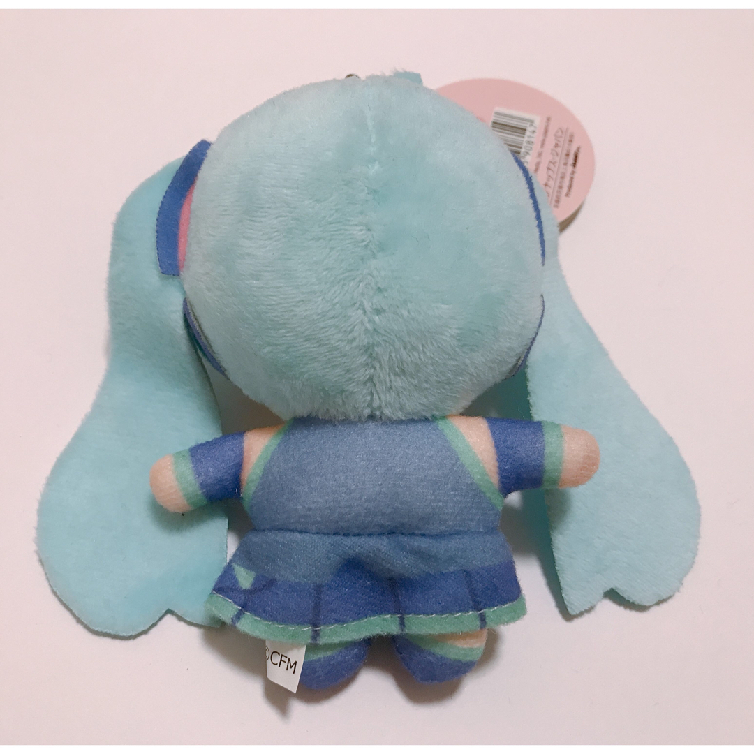 初音ミク 百均 ダイソー 100円ショップ ぬいぐるみ マスコット エンタメ/ホビーのおもちゃ/ぬいぐるみ(ぬいぐるみ)の商品写真