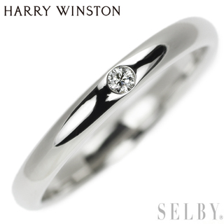 ハリーウィンストン(HARRY WINSTON)のハリーウィンストン Pt950 ダイヤモンド リング バンド(リング(指輪))