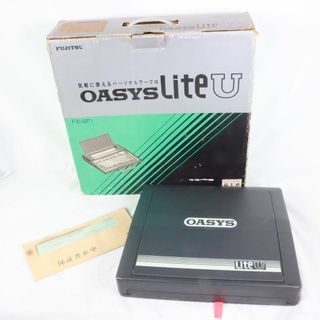 富士通 ワープロ　OASYS Lite U F6110F1　黒