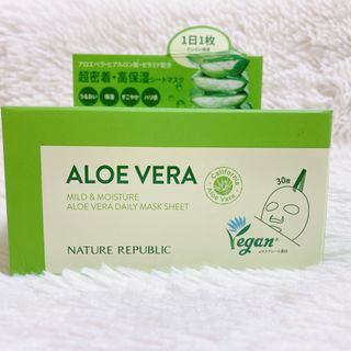 ネイチャーリパブリック(NATURE REPUBLIC)の③ ネイチャーリパブリックNATUREREPUBLICアロエデイリーシートマスク(パック/フェイスマスク)