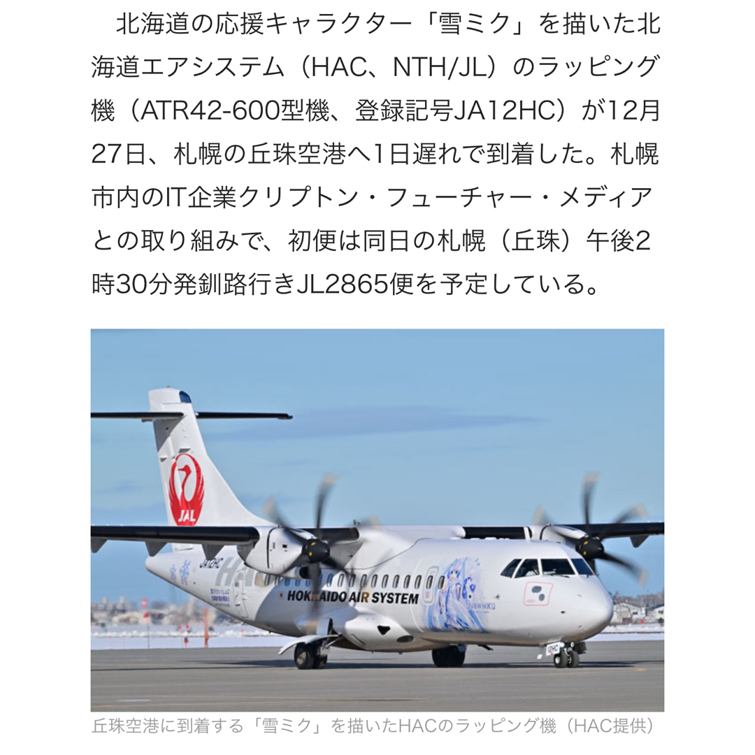 JAL(日本航空)(ジャル(ニホンコウクウ))の【激レア・限定】　雪ミク機　ネックストラップ エンタメ/ホビーのアニメグッズ(ストラップ)の商品写真