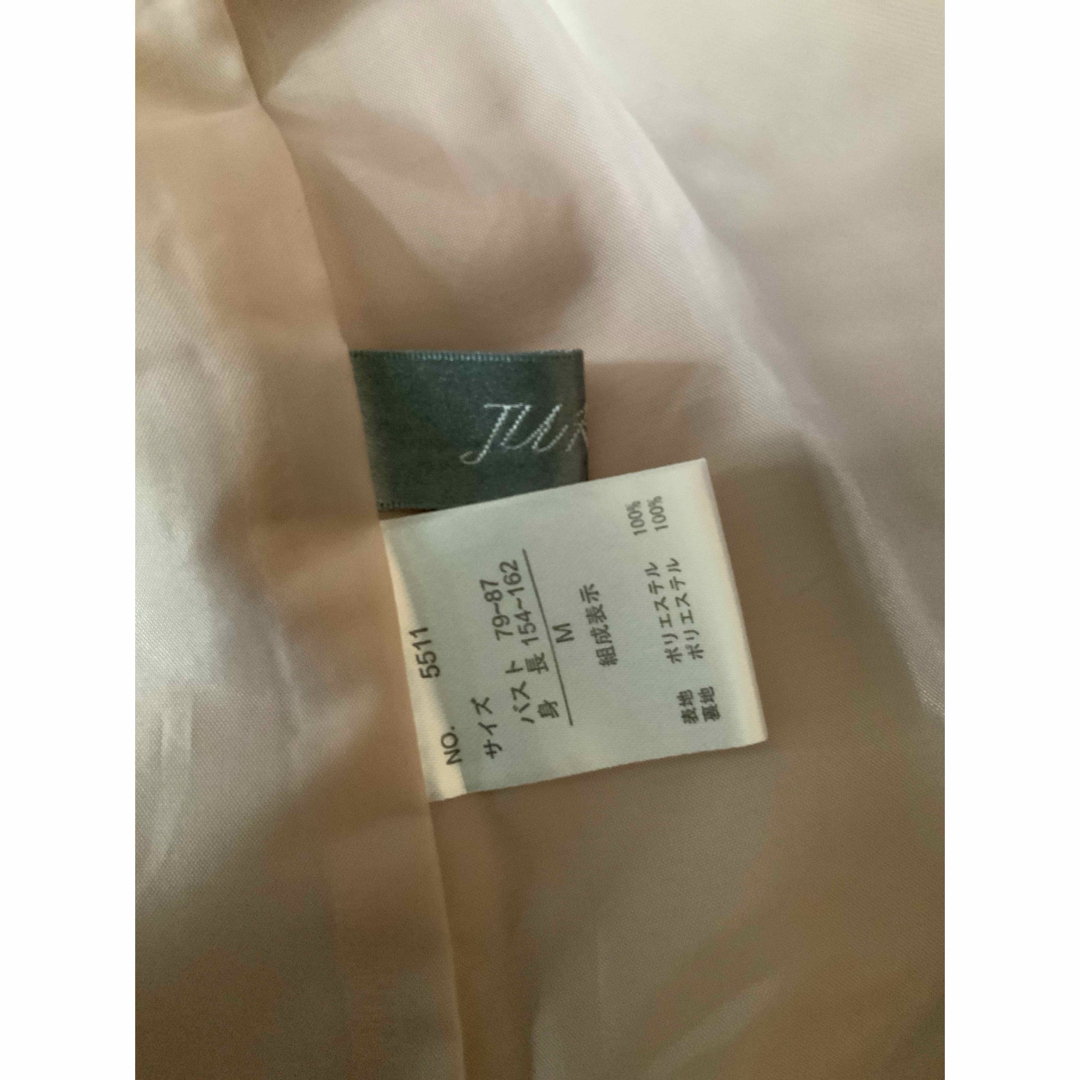 スプリングコート　ピンクベージュ　Mサイズ レディースのジャケット/アウター(スプリングコート)の商品写真