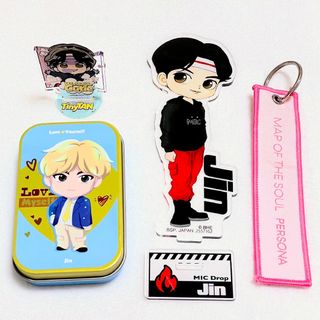 ボウダンショウネンダン(防弾少年団(BTS))のBTS JIN ジン TinyTAN MICDropアクリルスタンド まとめ売り(アイドルグッズ)