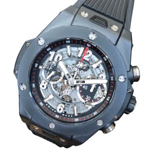 ウブロ(HUBLOT)の　ウブロ HUBLOT ビッグ・バン ウニコ ブラックマジック 411.C1.1170.RX セラミック メンズ 腕時計(その他)