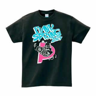 送料無料■新品PUNKSPRING パンクスプリング Tシャツ ブラック M(Tシャツ/カットソー(半袖/袖なし))