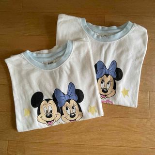 シマムラ(しまむら)の美品❤️リトシー　ミキミニT 110.120セット(Tシャツ/カットソー)