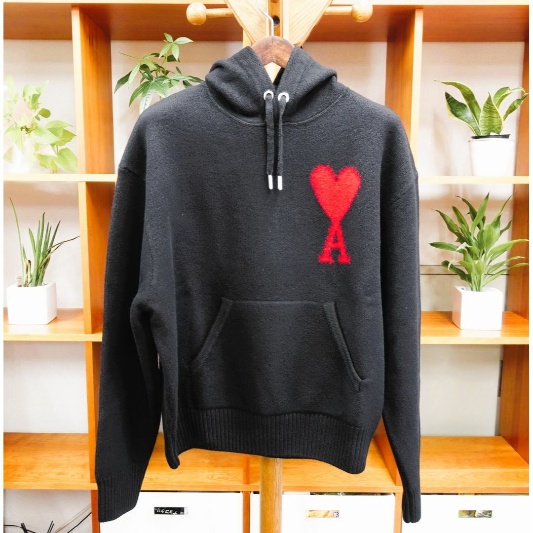 ami - AMI PARIS アミパリス ウールパーカー サイズL(新品・未 ami - AMI PARIS アミパリス ウールパーカー サイズL(新品・未