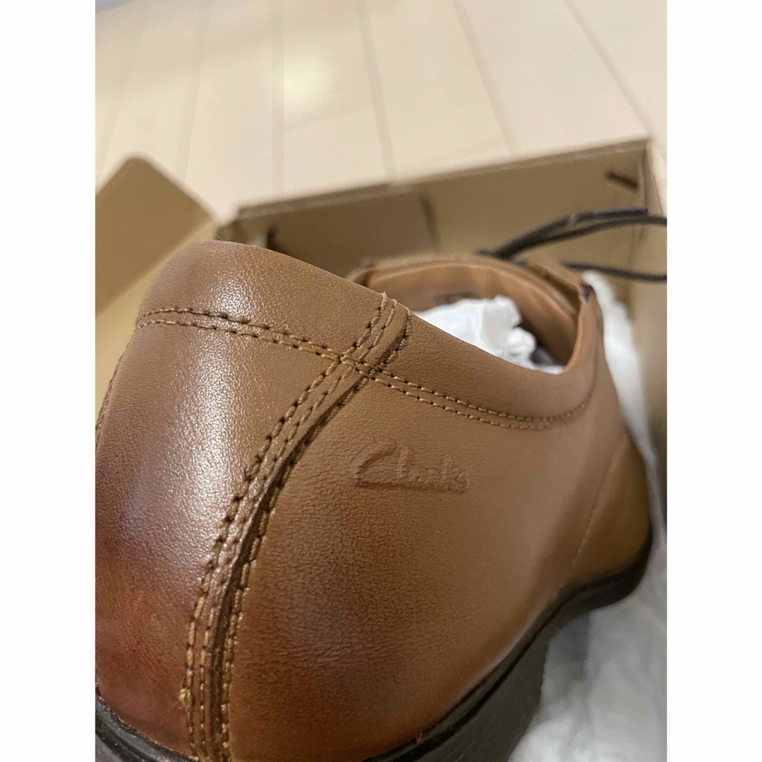 Clarks(クラークス)のクラークス　ブラウンレザービジネスシューズ26.5㎝　新品 メンズの靴/シューズ(ドレス/ビジネス)の商品写真