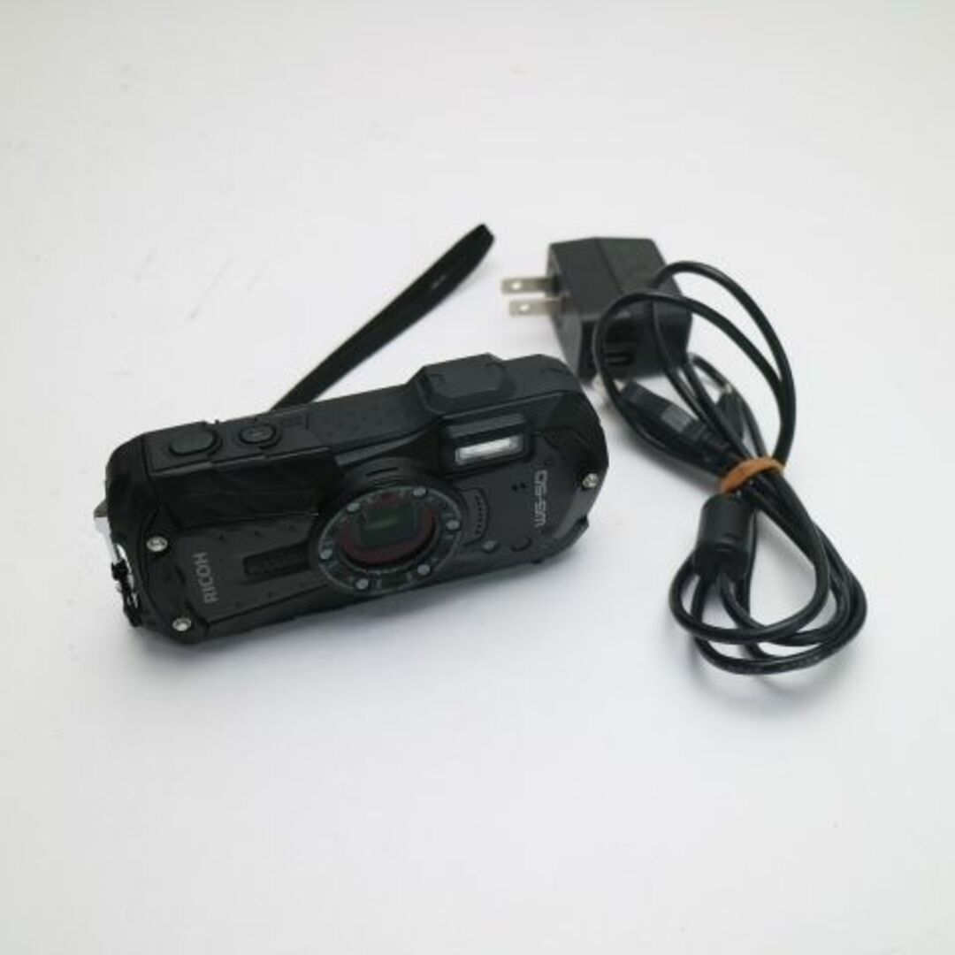 RICOH(リコー)のRICOH WG-50 ブラック  M222 スマホ/家電/カメラのカメラ(コンパクトデジタルカメラ)の商品写真