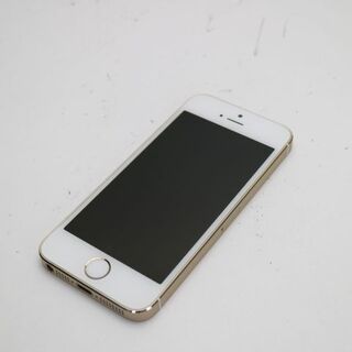 アイフォーン(iPhone)の超美品 DoCoMo iPhone5s 32GB ゴールド 白ロム M222(スマートフォン本体)