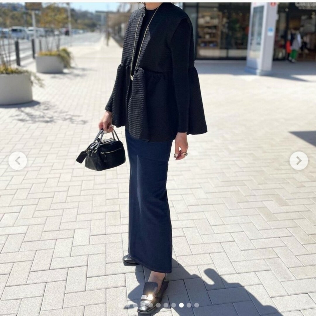 ZARA(ザラ)のZARA ZWデニムスカート スリット XS(SS) / ザラ レディースのスカート(ロングスカート)の商品写真