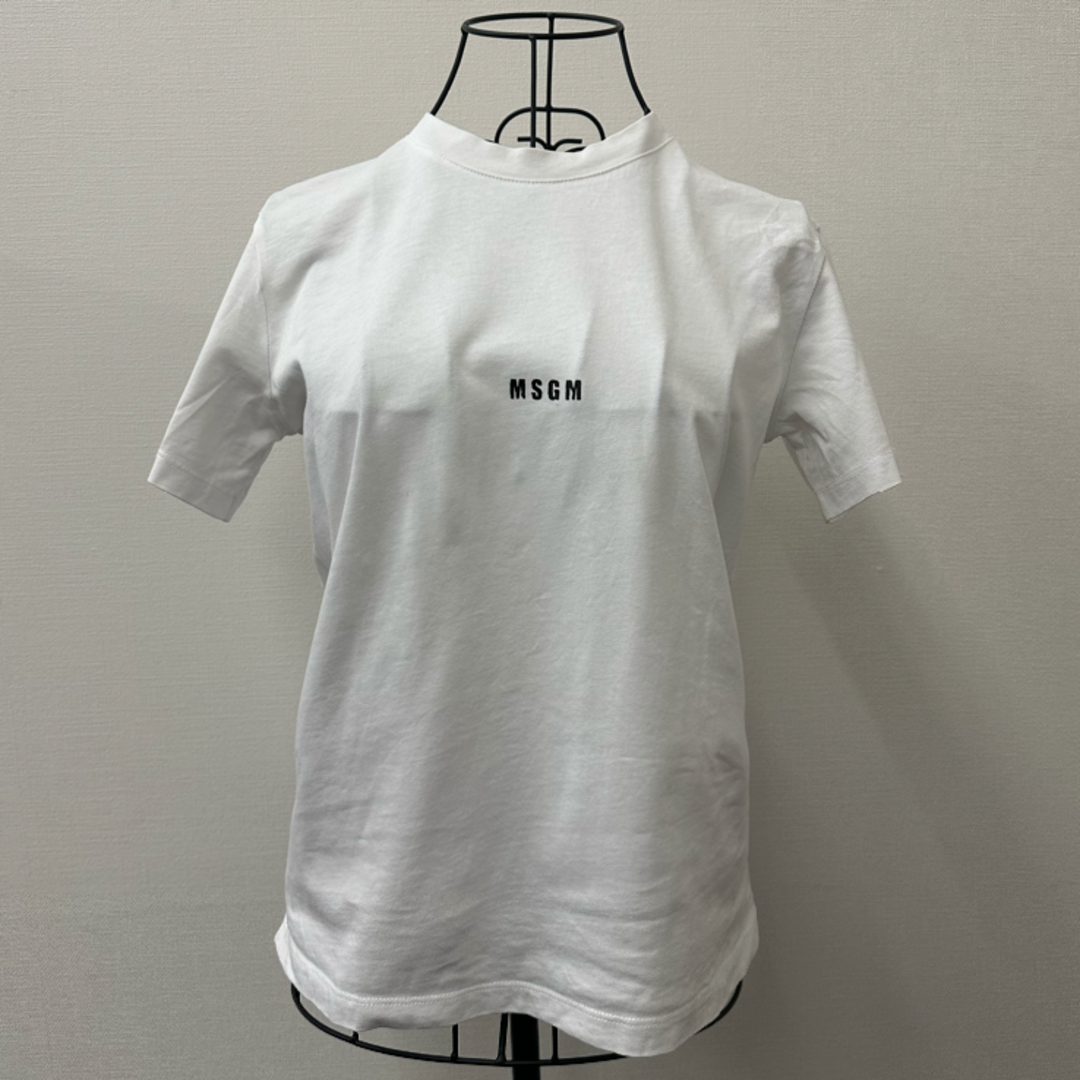 MSGM(エムエスジイエム)のMSGM スモールロゴTシャツ レディースのトップス(Tシャツ(半袖/袖なし))の商品写真