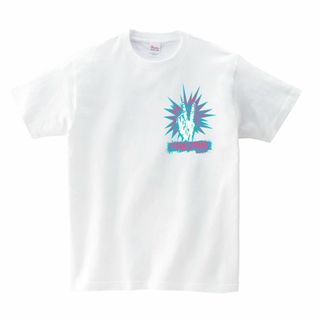 送料無料■新品PUNKSPRING パンクスプリング Tシャツ ホワイト M(Tシャツ/カットソー(半袖/袖なし))