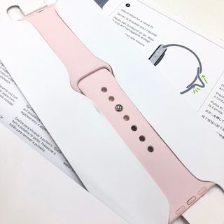 アップルウォッチ(Apple Watch)のアップルウォッチ スポーツバンド ピンク 41mm s/m AppleWatch(その他)