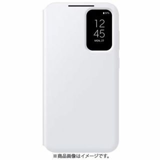 サムスン(SAMSUNG)のGalaxy S23FE Smart View Wallet Case/ホワイト(Androidケース)