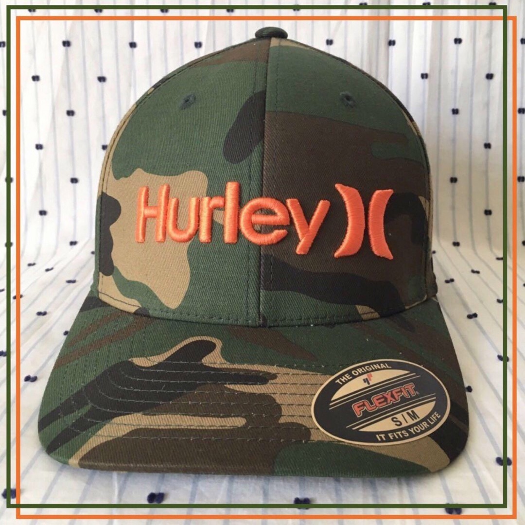 Hurley(ハーレー)のＨＵＲＬＥＹハーレーUS限定エンボスアイコン刺繍フレックスフィットキャップ帽子 メンズの帽子(キャップ)の商品写真