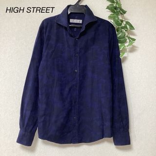 ハイストリート(HIGH STREET)のHIGH STREET 柄　シャツ　sizeS(シャツ)