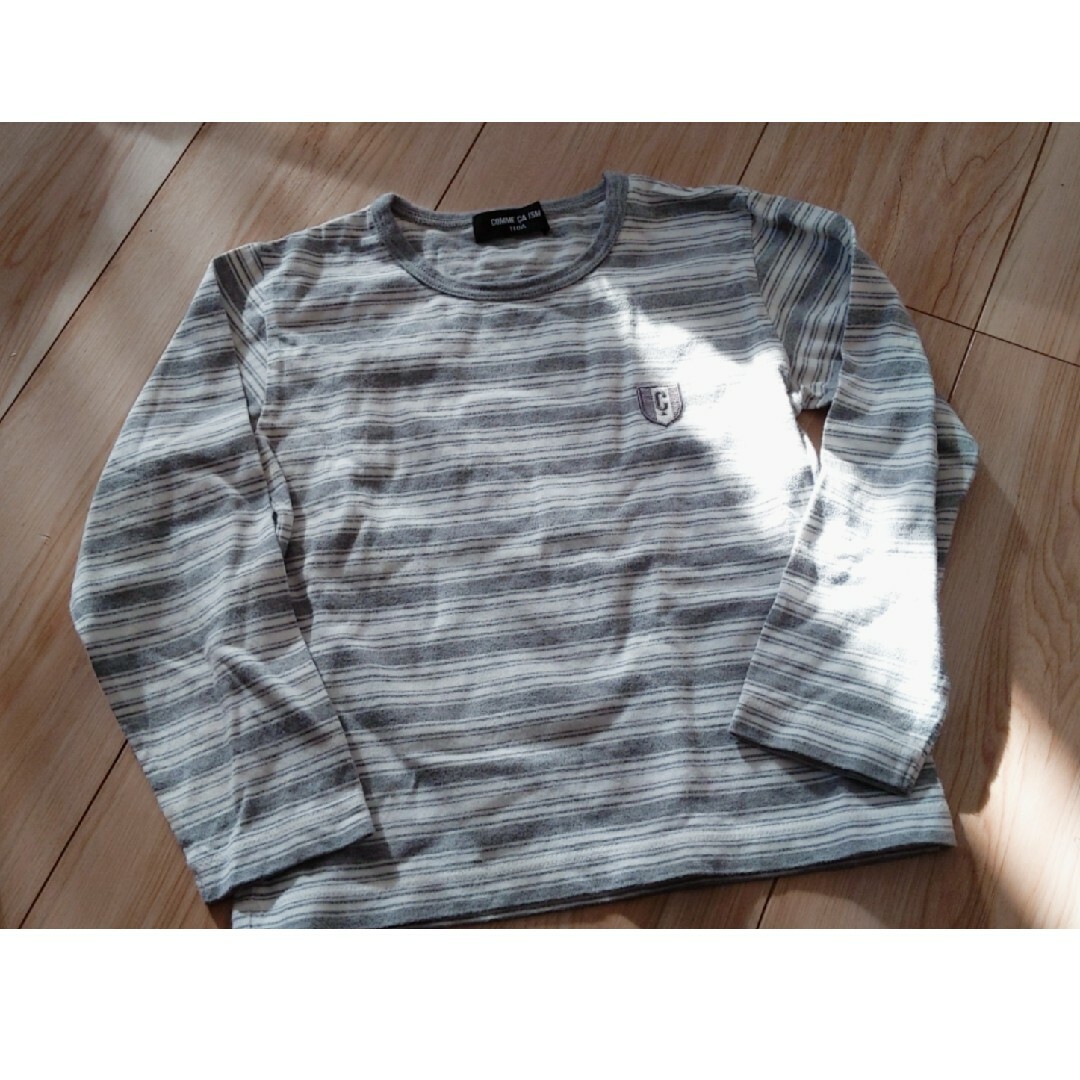 COMME CA ISM(コムサイズム)のコムサイズ　ロンT　110 キッズ/ベビー/マタニティのキッズ服男の子用(90cm~)(Tシャツ/カットソー)の商品写真