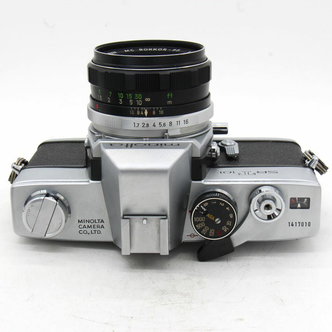 Minolta SRT101 + MC Rokkor-PF 1:1.7 55mm Minolta SRT101 + MC Rokkor-PF 1:1.7 55mm