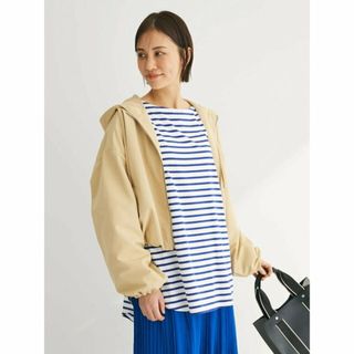 グリーンパークス(green parks)の【ベージュ】ELENCARE DUE バルーンマウンテンパーカー 24SS/春/ZIP/ショート丈/レディース(その他)