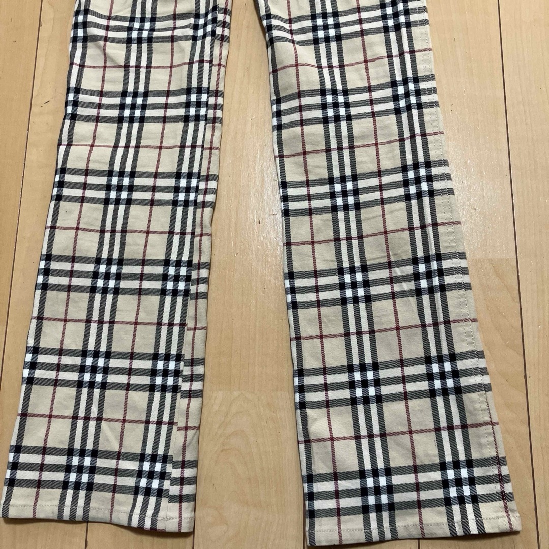 BURBERRY BLUE LABEL(バーバリーブルーレーベル)のBURBERRY BLUE LABEL ストレッチ　パンツ　ノバチェック　38 レディースのパンツ(その他)の商品写真