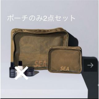 WIND AND SEA - 【新品】ジョンマスター　コラボトラベルポーチ2点セット