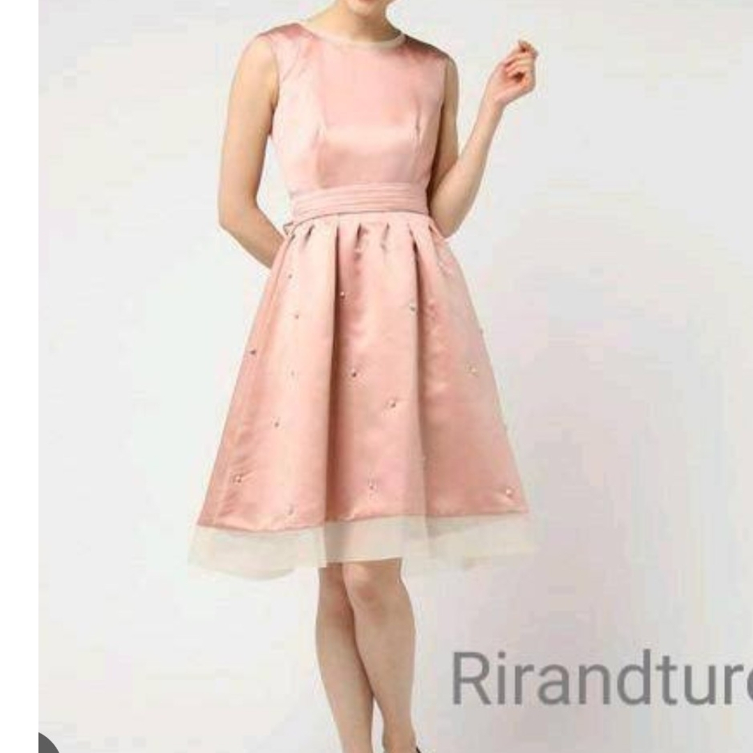 Rirandture(リランドチュール)のショール付きパールドレス レディースのフォーマル/ドレス(ミディアムドレス)の商品写真
