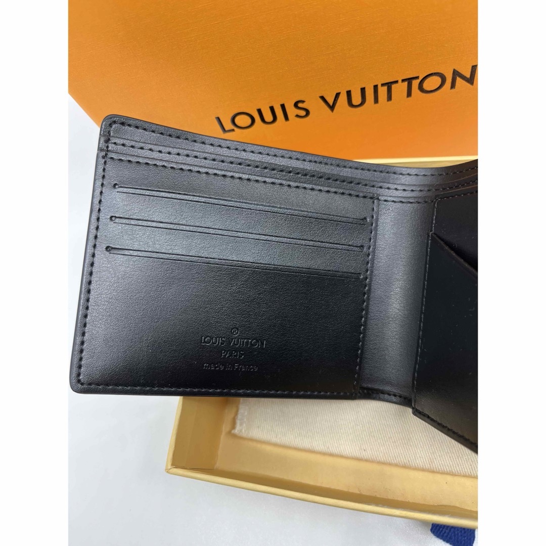 LOUIS VUITTON(ルイヴィトン)の【極美品】LOUIS VUITTON ポルトフォイユ ミュルティプル ウォレット メンズのファッション小物(折り財布)の商品写真