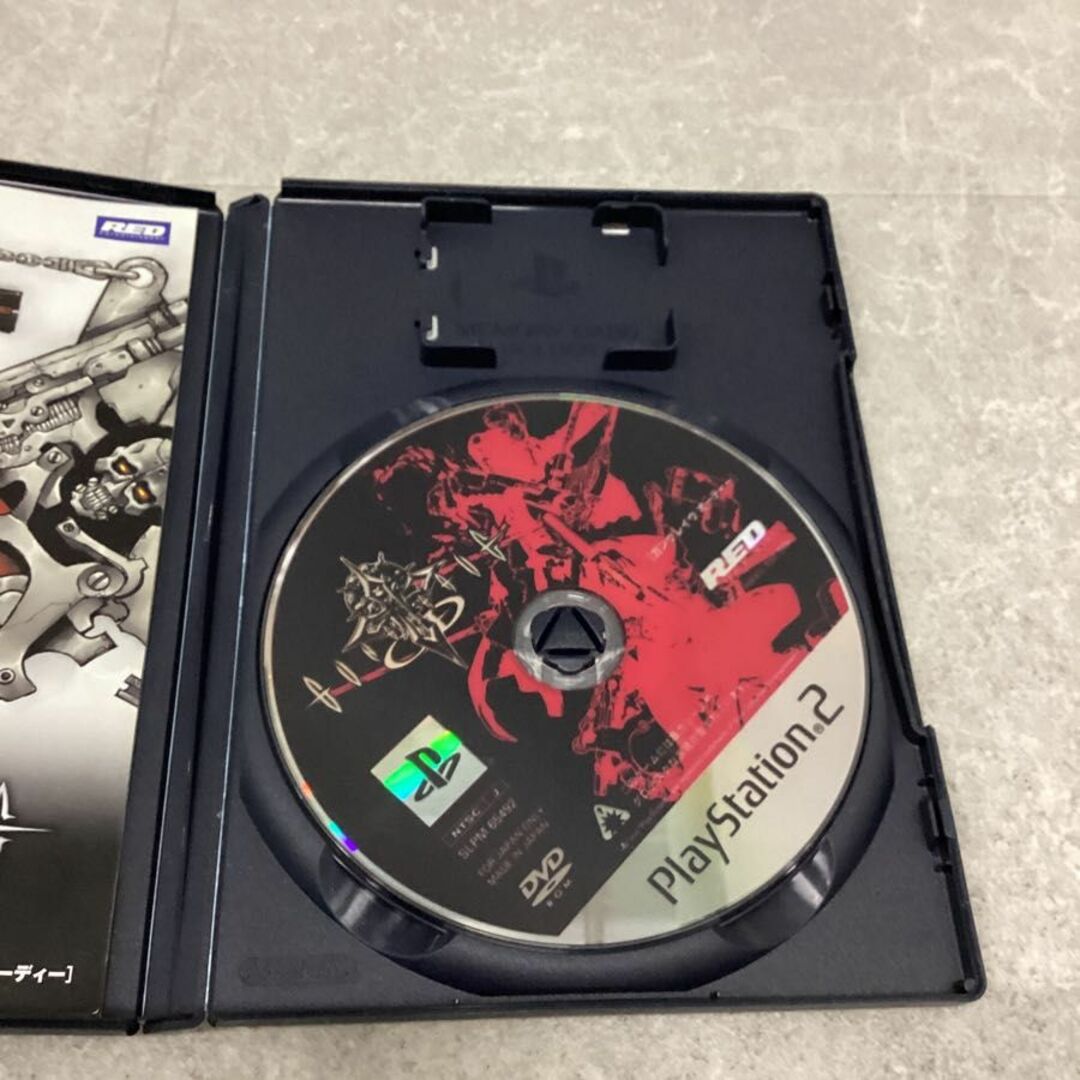 ハガキ付き PlayStation2/プレイステーション2/プレステ2/PS2 RED レッド GUNGRAVE ODガングレイヴ オーディー ソフト/■ エンタメ/ホビーのゲームソフト/ゲーム機本体(家庭用ゲームソフト)の商品写真