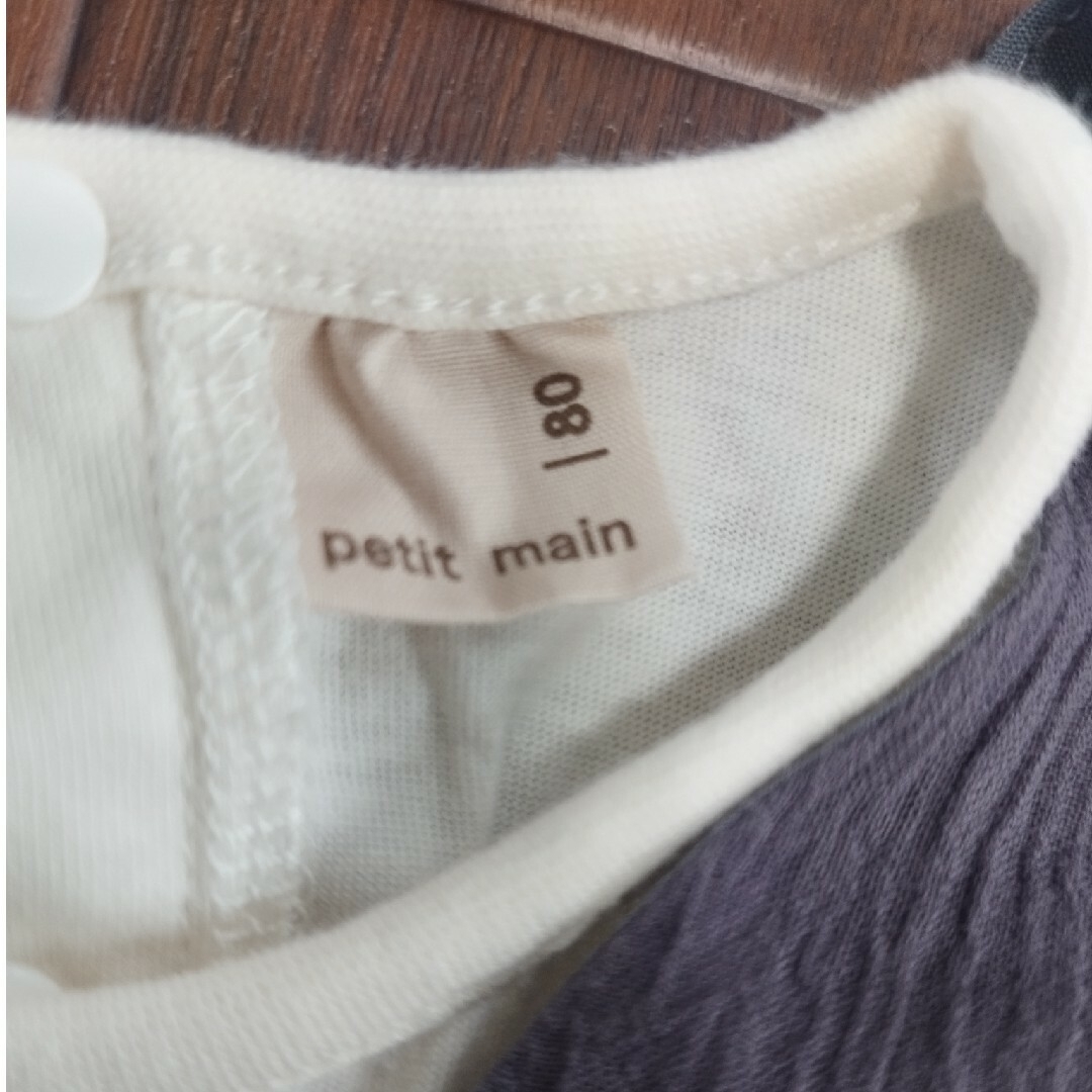 petit main(プティマイン)のpetit main 80cm120cm　ワンピース キッズ/ベビー/マタニティのキッズ服女の子用(90cm~)(ワンピース)の商品写真