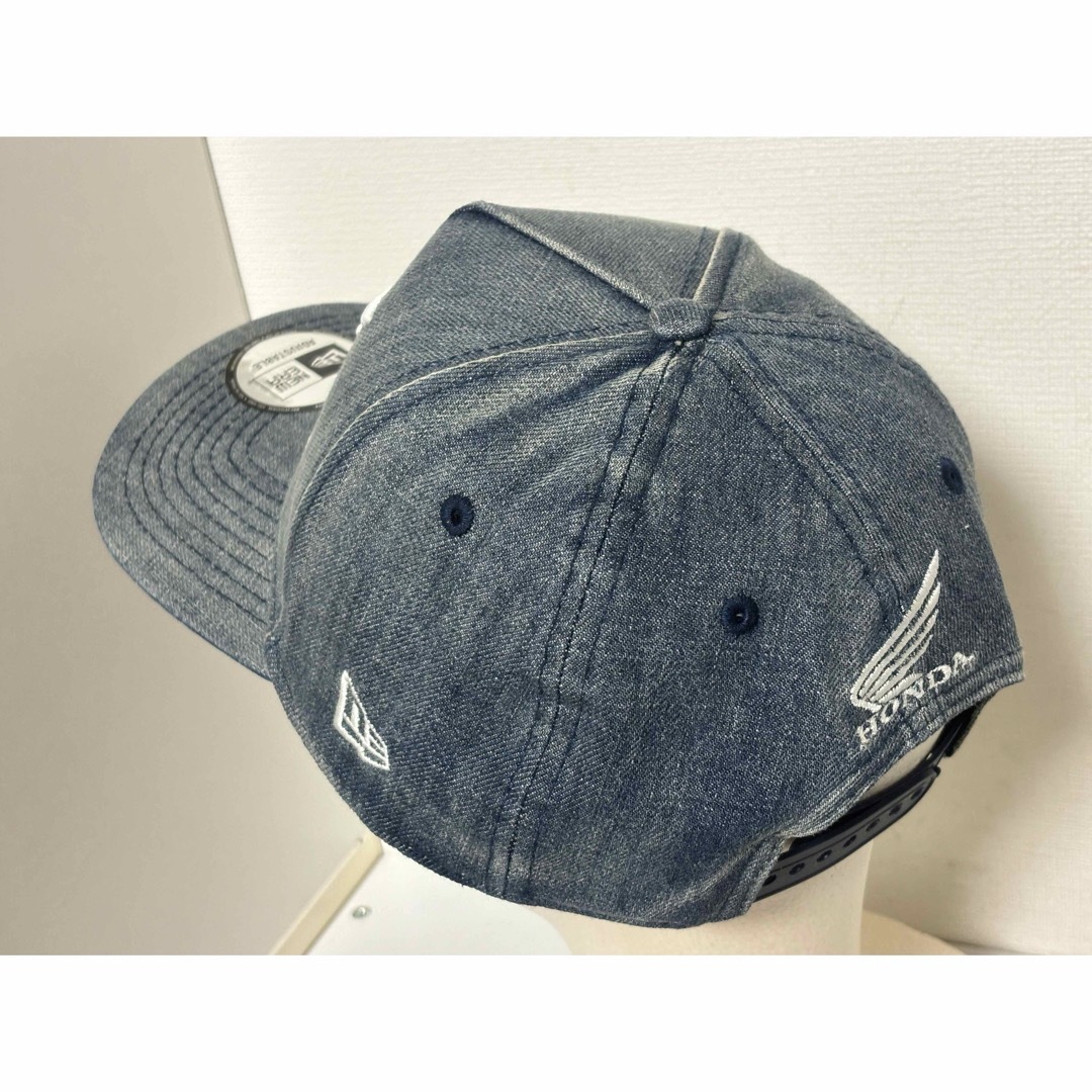 NEW ERA(ニューエラー)のHONDA/コラボ/ニューエラ/別注/デニム/キャップ/帽子/ウイングロゴ/限定 メンズの帽子(キャップ)の商品写真