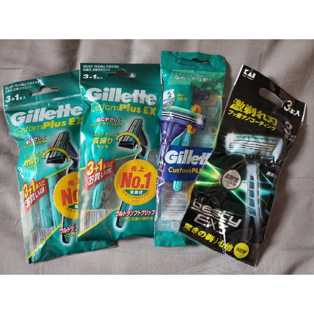 Gillette(ジレット)の男性用カミソリ スマホ/家電/カメラの美容/健康(メンズシェーバー)の商品写真