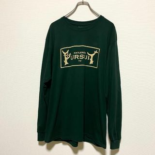 ギルタン(GILDAN)のアメリカ古着　ANTLERED URSUI TV　長袖Tシャツ　ロンT　Q113(Tシャツ/カットソー(七分/長袖))