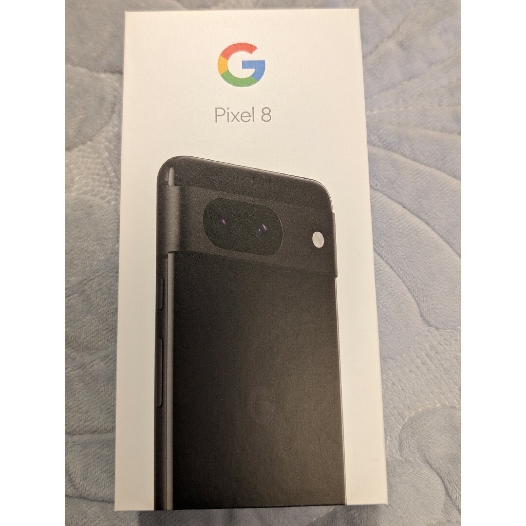 Google(グーグル)のGoogle Pixel 8 128GB Obsidian ブラック 新品未開封 スマホ/家電/カメラのスマートフォン/携帯電話(スマートフォン本体)の商品写真
