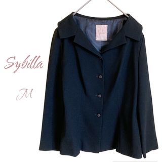 Sybilla テーラードジャケット ブラック 上着 サイズM シビラ