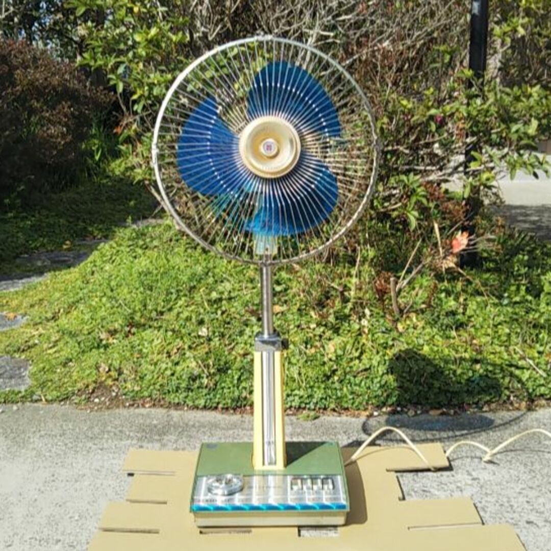 昭和レトロ NATIONAL ナショナル 扇風機 F-30H1D 1973年製の通販 昭和レトロ NATIONAL ナショナル 扇風機 F-30H1D 1973年製の通販