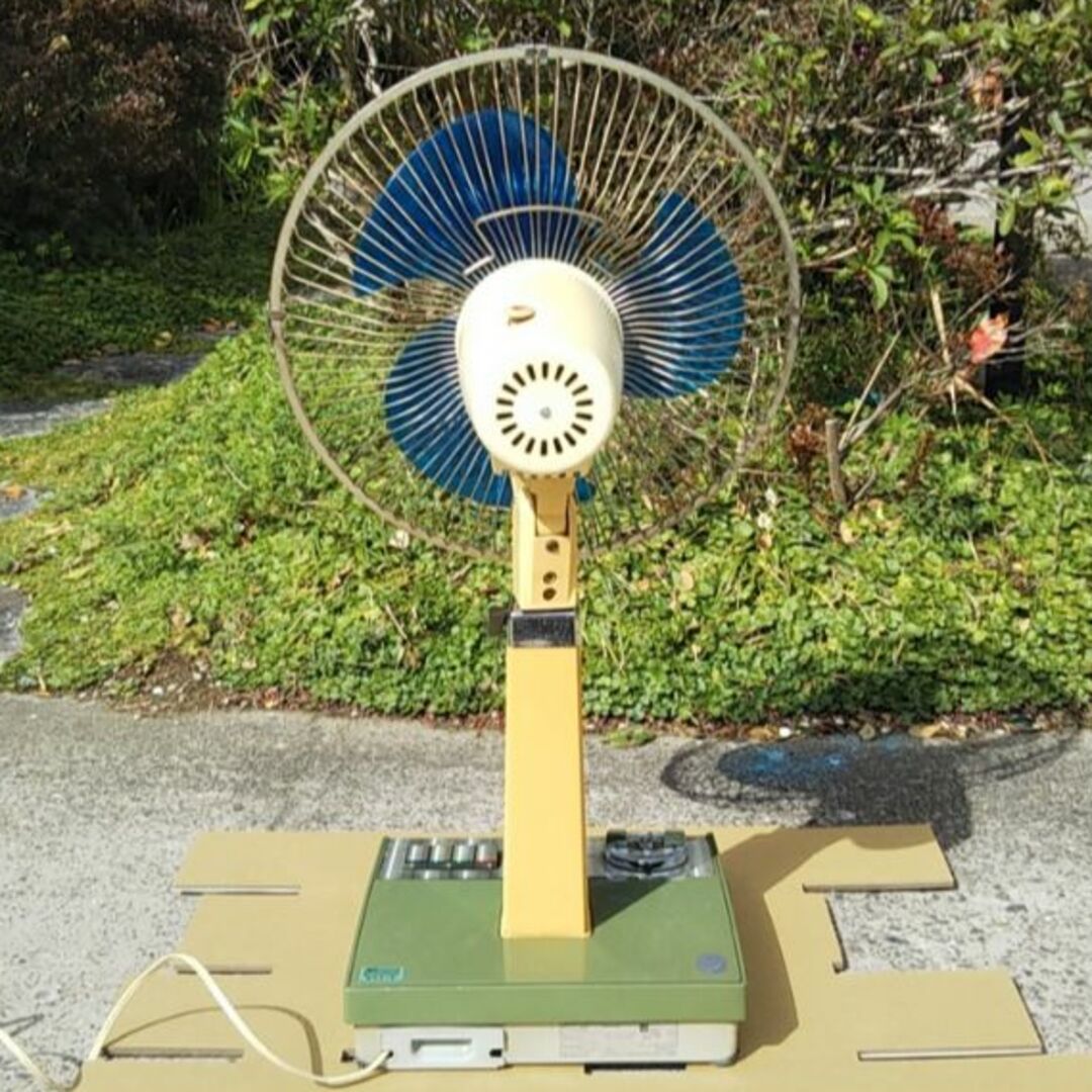 昭和レトロ NATIONAL ナショナル 扇風機 F-30H1D 1973年製の通販 昭和レトロ NATIONAL ナショナル 扇風機 F-30H1D 1973年製の通販
